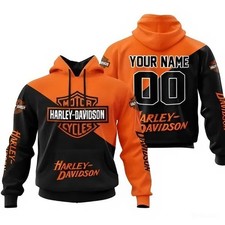 Harley Racing Davidson 3D Hoodie , Unisex Adults S-5XL