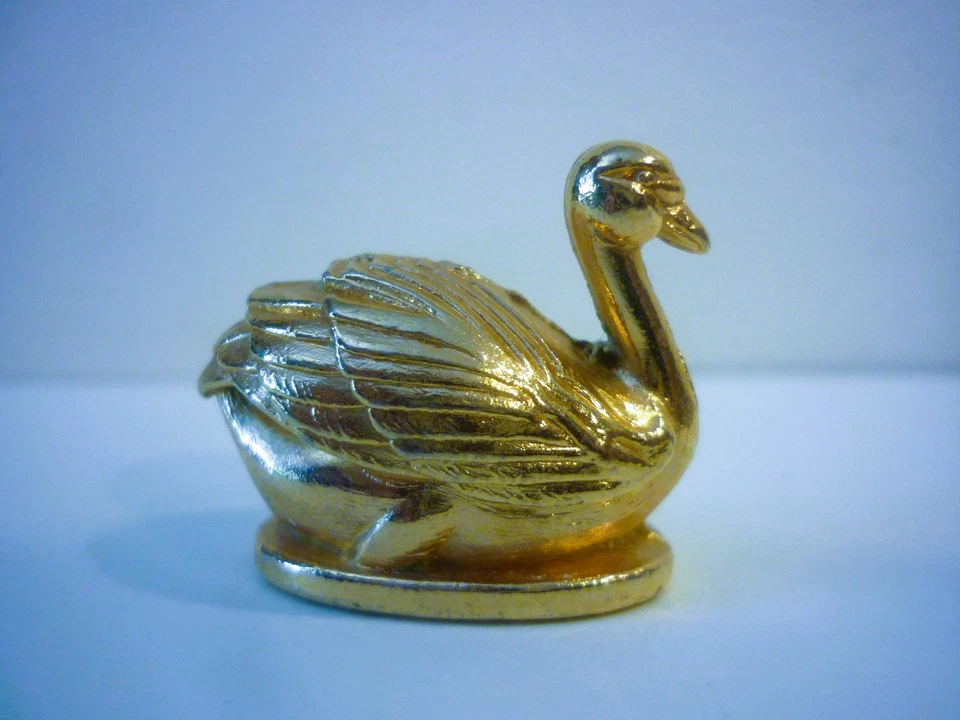FEVE  CYGNE METAL DORE  RECTO/VERSO - Photo 1/2