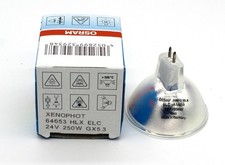 1PCS XENOPHOT 64653 HLX ELC 24V 250W GX 5.3 bulb OSRAM 24V250W lamp