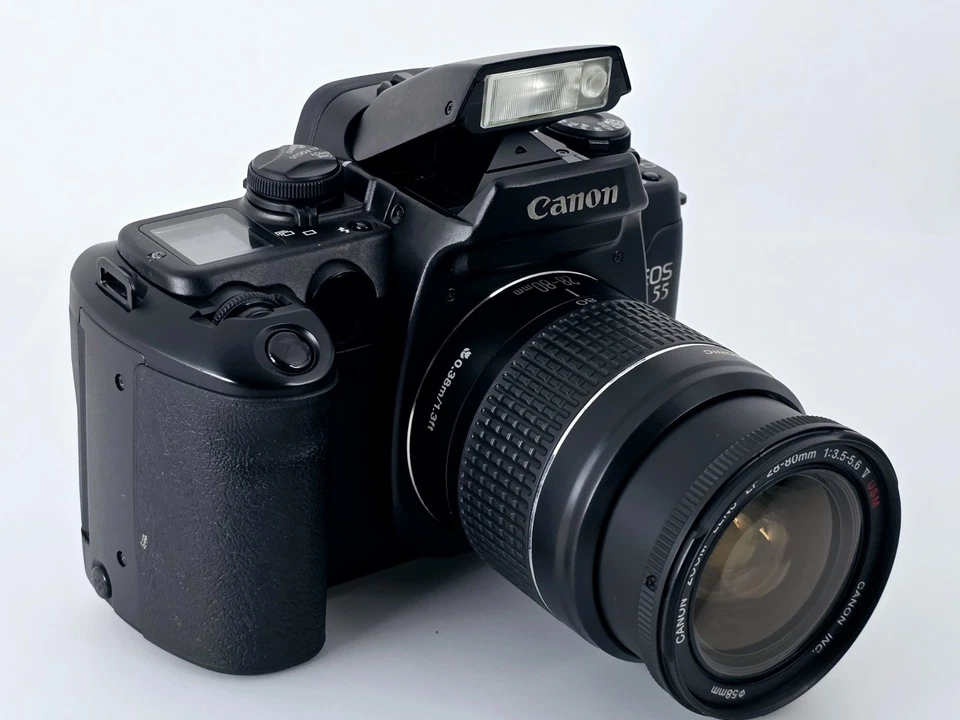 🌸[MINT] Canon EOS 55 35mm Film Camera EF 28-80mm F3.5-5.6 V USM Lens From Japan - Image 2 of 4