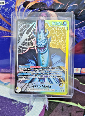 Gecko Moria Leader OP14-080| One Piece TCG | Alt Art | NM | FAST SHIPPING UK