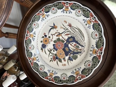 Koninklijke Porceleyne Fles Delft großer Wandteller 36 cm handbemalt