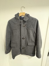 GAP Kids Gray Hooded Toggle Coat- Boys XL