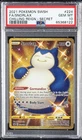 2021 POKEMON SWORD & SHIELD CHILLING REIGN SECRET #224 FULL ART/SNORLAX PSA 10