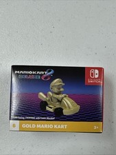 GOLD MARIO KART-MARIOKART DELUXE 2024 McDONALD'S HAPPY MEAL 6 Never Opened