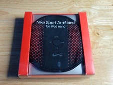 Nike Sport Armband for Apple iPod Nano Black/Red Running Gym Accessory - 2006