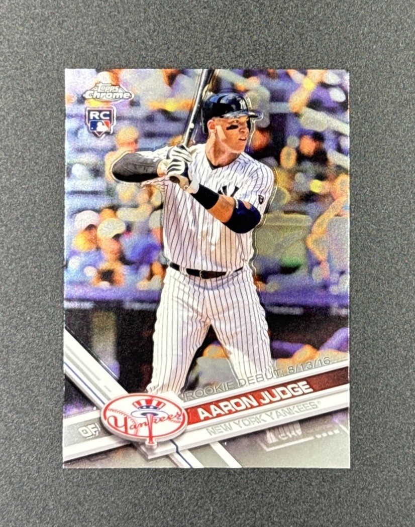 Aaron Judge 2017 Topps Chrome Update RC #HMT50 - NY Yankees Rookie Card - Mint!