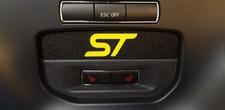 Cubby hole filler for ford Fiesta ST stline MK7.5 yellow black st200