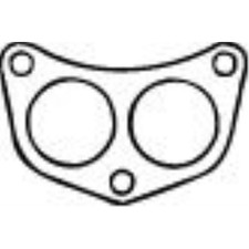 WALKER Dichtung Abgasrohr hinten mitte vorne für Ford Escort VII GAL AAL