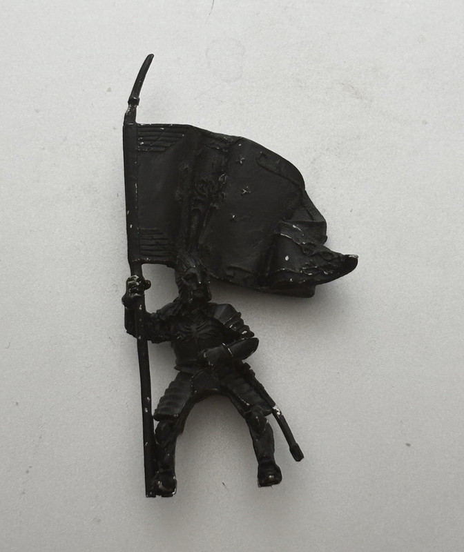 Minas Tirith Banner Bearer Mounted METAL LOTR - Games Workshop - OOP