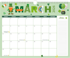 2026 Calendar - 18-Month Wall 2026-2027 from Jan. 2026 - Jun. 2027,...