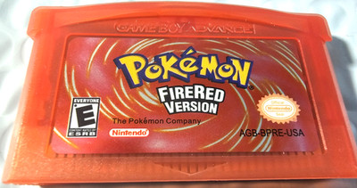 Pokemon: FireRed Version (Game Boy Advance, 2004) GBA Game Cartridge