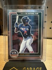 Druw Jones 2022 Panini - USA Stars & Stripes Foil 18U National Team No. 60