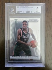 2013-14 Panini Prizm Giannis Antetokounmpo Rookie Card #290 BGS 9. rookie card picture