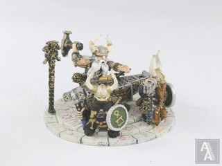 (2406) Thorek Ironbrow Amboss Of Doom Metall Zwergberg hält Sigmar Alte Welt