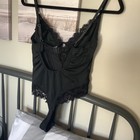 Black Polyester (Cotton Feel)  Thong Teddie /Bodysuit, size XS/S (? Description) — photo 8
