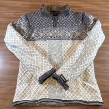 Icewear Women's Medium Nordic 100 Pure New Wool Sweater Made In Iceland Viking