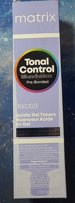 Matrix Tonal Control Pre-Bonded Acidic Gel-Cream Toners 3 oz Ghosting 10AG