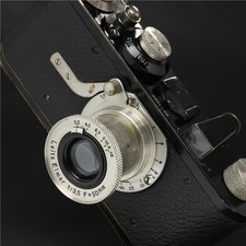  Used  Average Condition Leica Model A with Elmar 50mm f/3.5  Lens interior