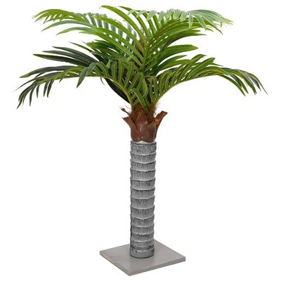 Knstliche Palme Bltter Grn Kunstpflanze Kunstpflanze vidaXL | eBay