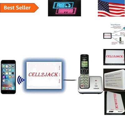 Cell2jack - Cellphone to Home Phone Adapter - Make and Receive Cell Phone Call