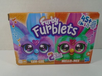 2024 HASBRO--LUV LEE & MELLO NEE--INTERACTIVE FURBY FURBLETS 2 PACK (NEW)