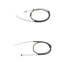 2x Bosch HANDBREMSSEIL LINKS+RECHTS passend für FIAT PUNTO 199 MIT TROMMELBREMSE