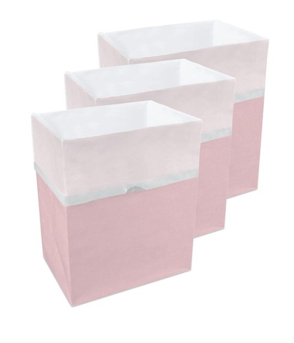 13 Gallon Disposable Trash Cans (3-Pack). Reusable Garbage and Recycling Bins...