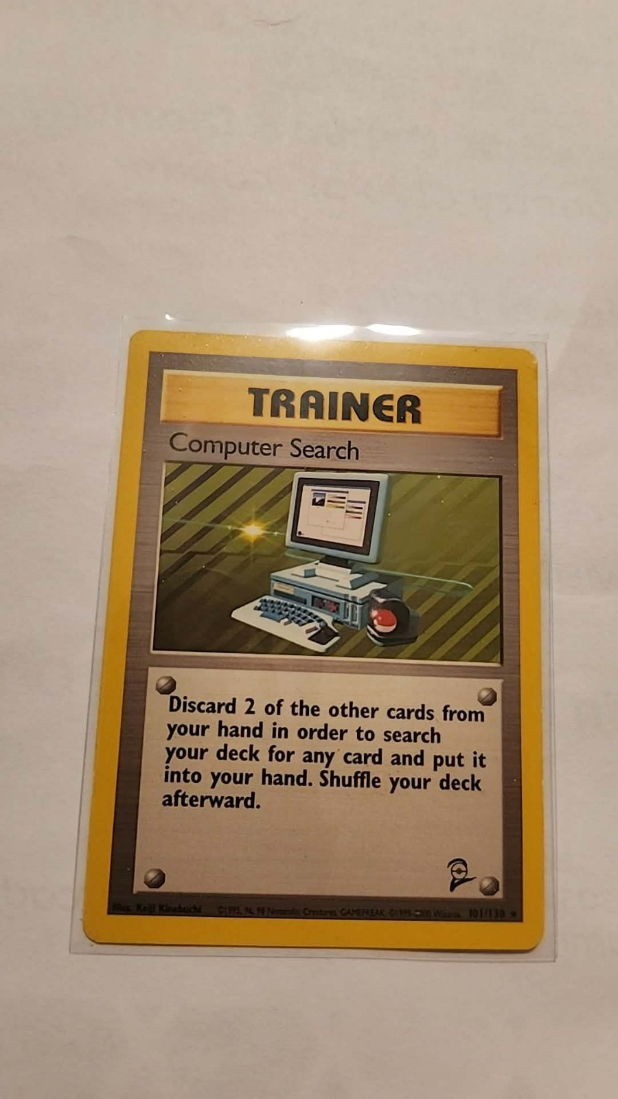 Computer Search 101/130 Base Set 2 Regular