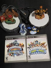 Skylander Portals With 2 Games and figures   (Untested)