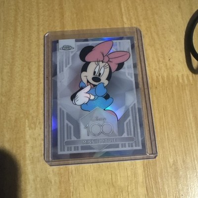 2023 Topps Chrome Disney 100 Minnie Mouse Refractor Silver Parallel #23