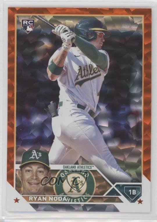 2023 Topps Update Orange Foil /299 Ryan Noda #US75 Rookie RC 0m89