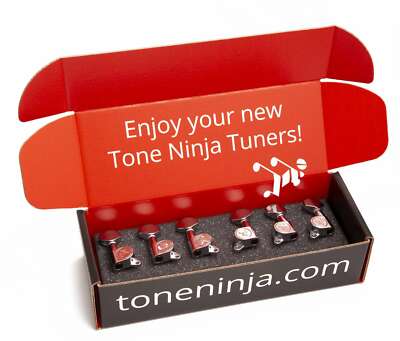 Genuine Tone Ninja Tuners, 3x3, Chrome