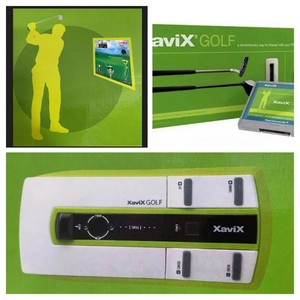 Xavix Golf Interactive System Wireless Cartridge Swing Sensor Putter Game