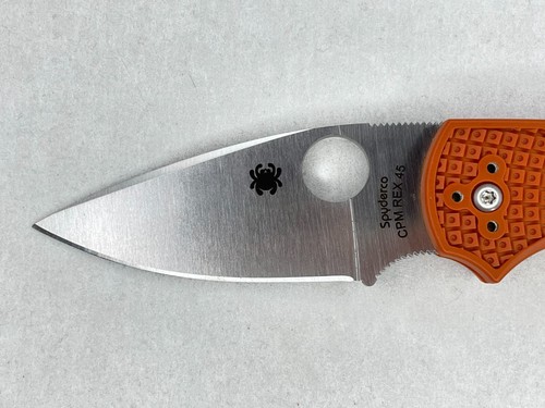 RAR Spyderco Native 5 Lightweight Burned Orange FRN Rex 45 C41BORE5 Sprint Run - Bild 10 von 11