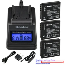Kastar Battery LCD Fast Charger for Kodak LB-080 Kodak PIXPRO SP1 PIXPRO SP1 HD