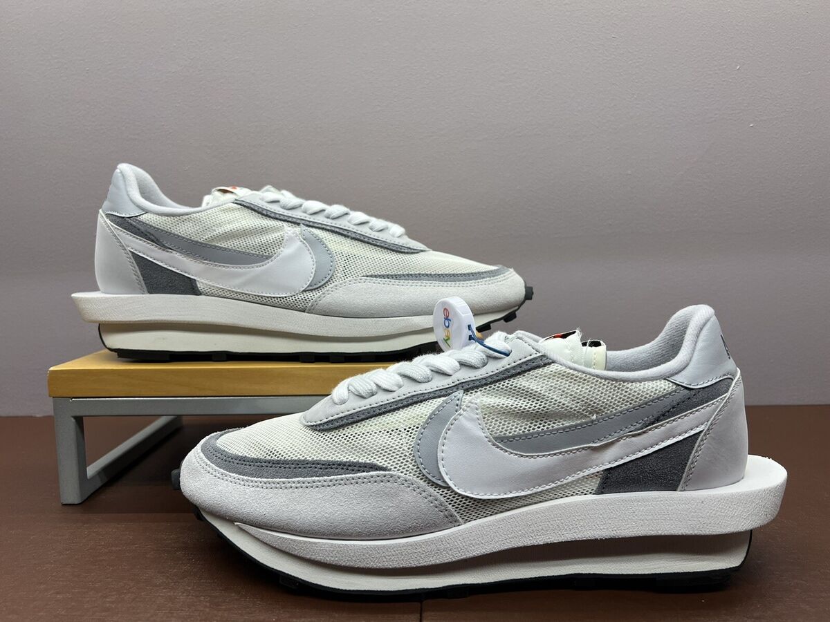Nike Sacai LD Waffle Summit White Wolf Grey Sneakers BV0073 Nike Sacai LD Waffle Summit White Wolf Grey Sneakers BV0073