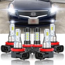 For 2007-2018 Nissan Altima Combo Led Headlight Highlow Fog Light Bulbs Kit
