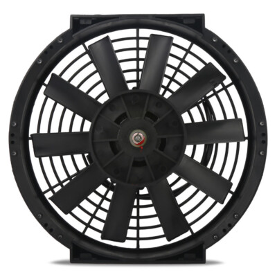10 inch Slim Fan Push Pull Electric Radiator Cooling Engine Kit Truck Universal 