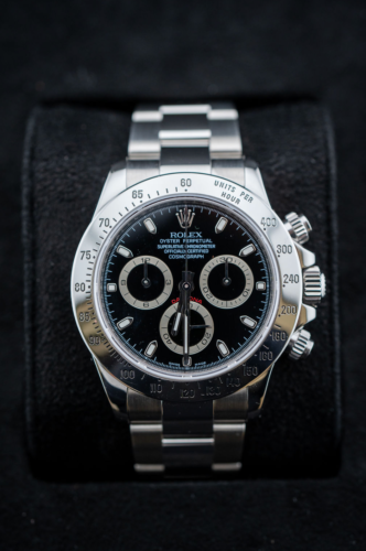 Rolex Daytona Cosmograph 116520 Black Dial 40mm Oyster Stainless Steel