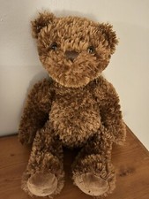 FAO Schwarz Brown Teddy Bear Plush 16" Stuffed Animal 2012 Toys R Us Soft