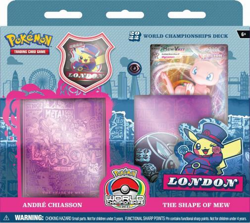 Pokemon TCG: 2022 World Championship Deck - Andre Chiasson (The Shape of  Mew)