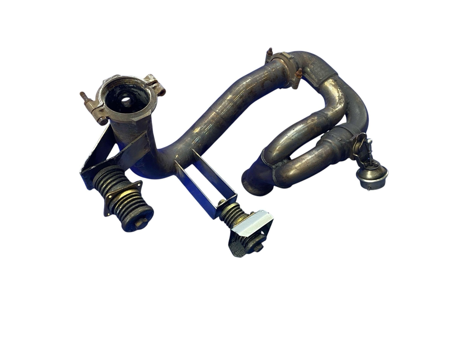 2003-2007 LAMBORGHINI GALLARDO AWD 5.0L LEFT SIDE EXHAUST TERMINAL PIPE TUBE OEM