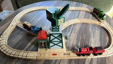 Thomas Wooden Train Mixed Lot TALKING CRANKY  RFID JAMES, PERCY  THOMAS  