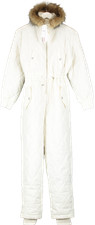 J.crew White Puffer Snowsuit With Primaloft Uk Xs