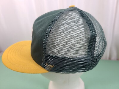 Vintage MLB Oakland Athletics Mesh Trucker Snapback Hat