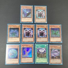 Yugioh TCG - 10x Worm - Small Collection Lot - Includes Rare - 1st + Limited NM