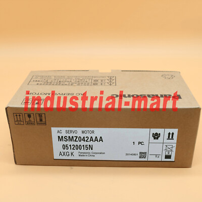#ad 1PC New Panasonic AC Servo Motor MSMZ042AAA In Box Free Shipping $632.78