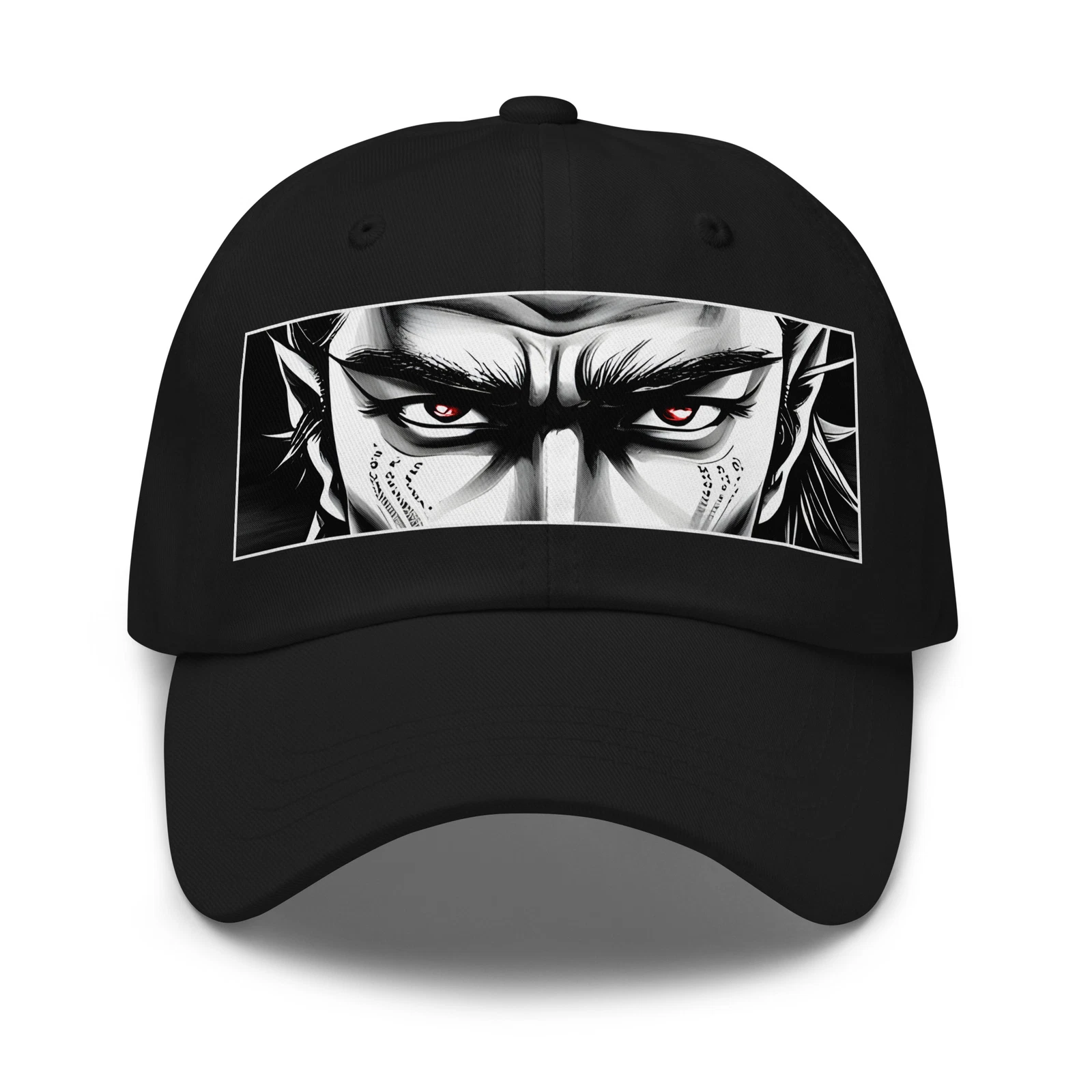 Anime Eyes Samurai Dad Hat Gothic Manga Baseball Cap Japanese Warrior Aesthetic