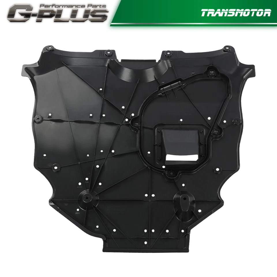 Fit For 2019-2020 Toyota Camry Avalon Engine Splash Shields Under Cover Black - Image 2 of 4